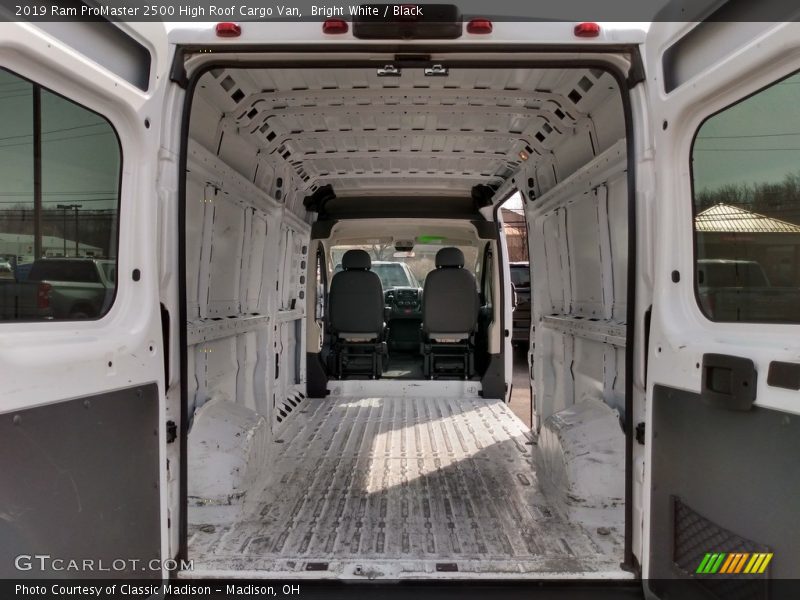Bright White / Black 2019 Ram ProMaster 2500 High Roof Cargo Van