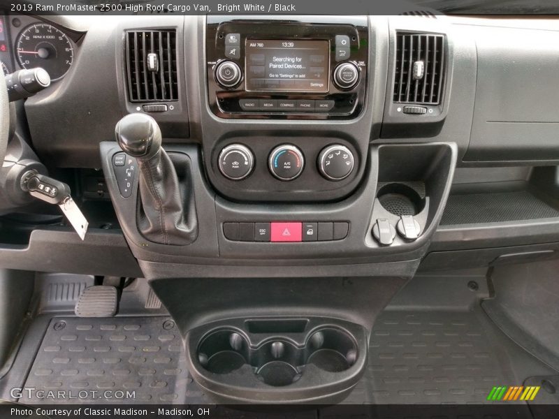Bright White / Black 2019 Ram ProMaster 2500 High Roof Cargo Van