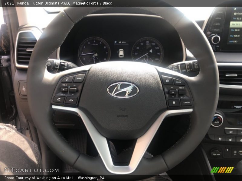  2021 Tucson Ulitimate AWD Steering Wheel