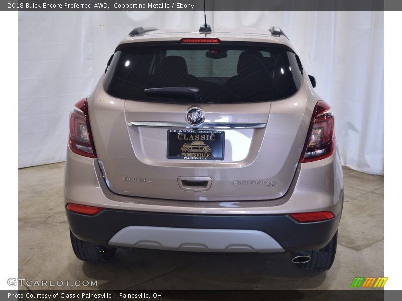 Coppertino Metallic / Ebony 2018 Buick Encore Preferred AWD