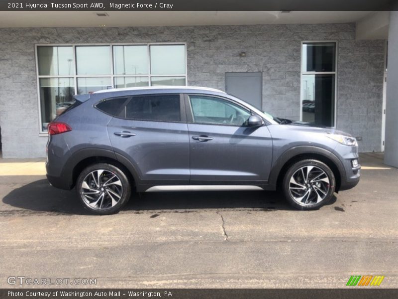 Magnetic Force / Gray 2021 Hyundai Tucson Sport AWD