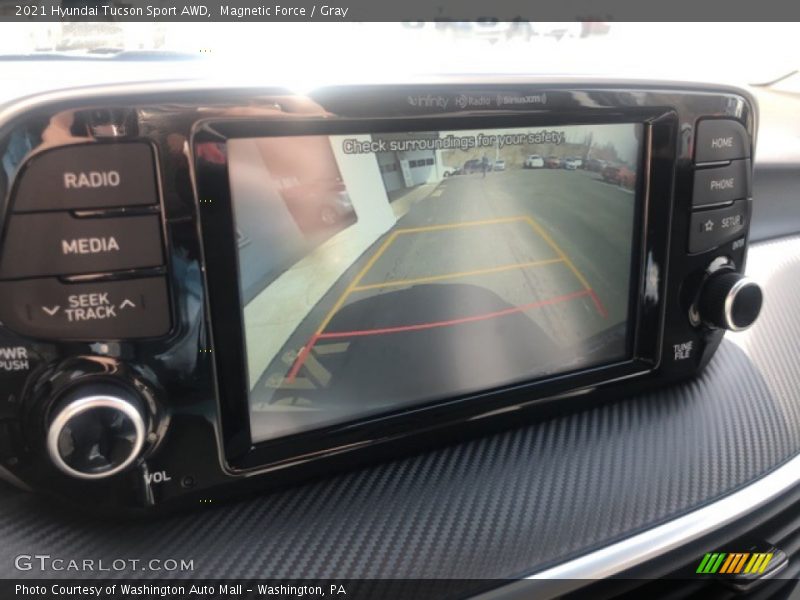 Magnetic Force / Gray 2021 Hyundai Tucson Sport AWD