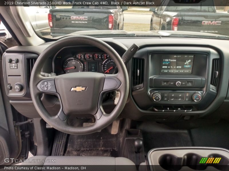 Black / Dark Ash/Jet Black 2019 Chevrolet Silverado 2500HD Work Truck Crew Cab 4WD