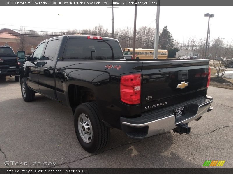 Black / Dark Ash/Jet Black 2019 Chevrolet Silverado 2500HD Work Truck Crew Cab 4WD