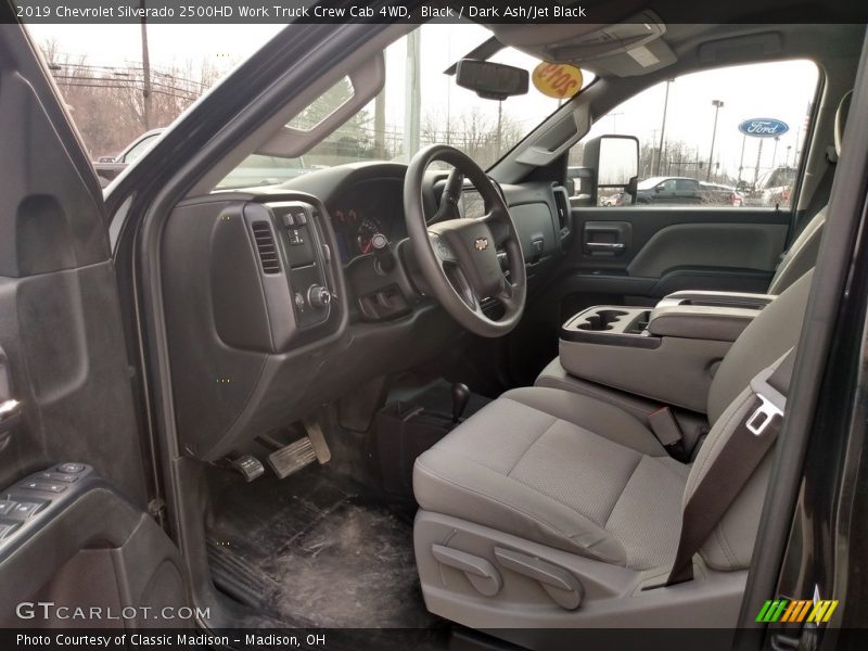 Black / Dark Ash/Jet Black 2019 Chevrolet Silverado 2500HD Work Truck Crew Cab 4WD