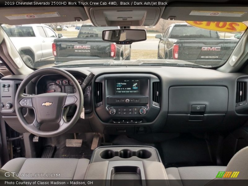 Black / Dark Ash/Jet Black 2019 Chevrolet Silverado 2500HD Work Truck Crew Cab 4WD