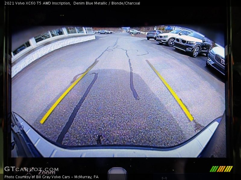 Denim Blue Metallic / Blonde/Charcoal 2021 Volvo XC60 T5 AWD Inscription