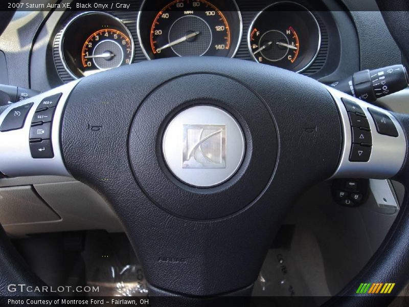 Black Onyx / Gray 2007 Saturn Aura XE