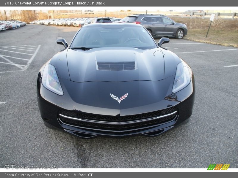 Black / Jet Black 2015 Chevrolet Corvette Stingray Coupe