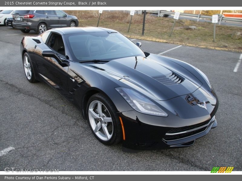 Black / Jet Black 2015 Chevrolet Corvette Stingray Coupe