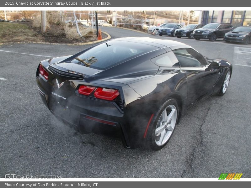 Black / Jet Black 2015 Chevrolet Corvette Stingray Coupe