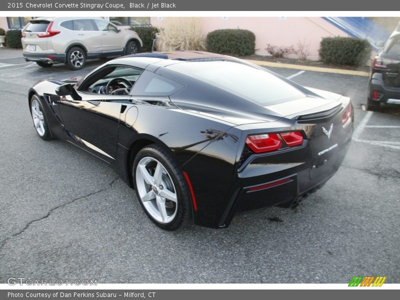 Black / Jet Black 2015 Chevrolet Corvette Stingray Coupe