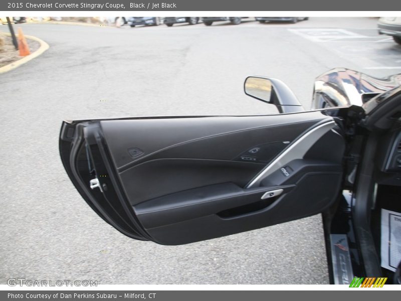 Black / Jet Black 2015 Chevrolet Corvette Stingray Coupe