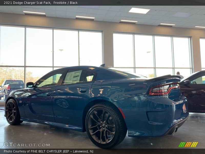 Frostbite / Black 2021 Dodge Charger Scat Pack