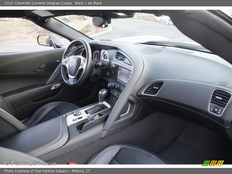 Black / Jet Black 2015 Chevrolet Corvette Stingray Coupe