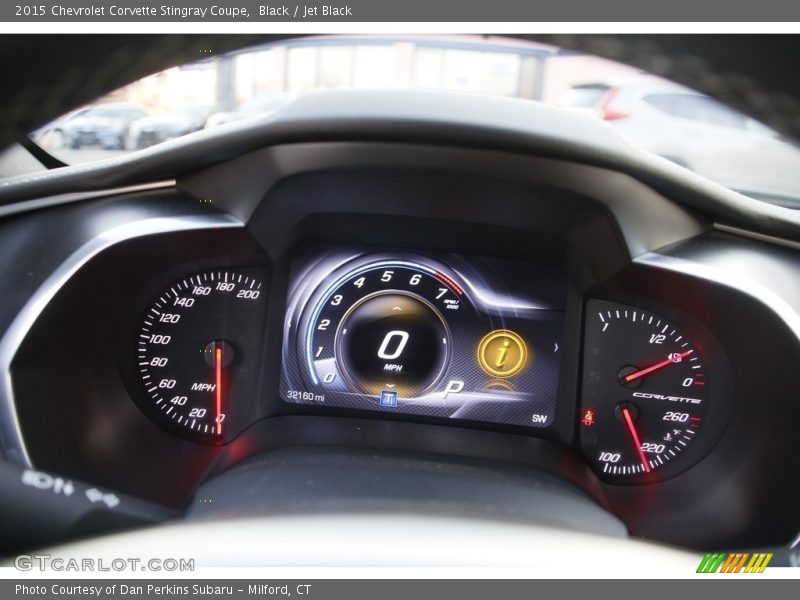 Black / Jet Black 2015 Chevrolet Corvette Stingray Coupe
