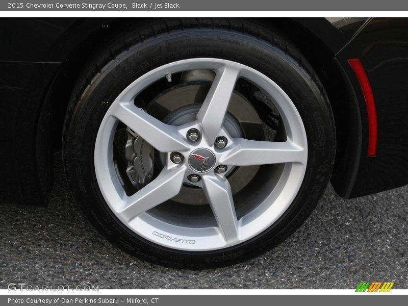 Black / Jet Black 2015 Chevrolet Corvette Stingray Coupe