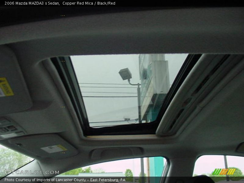 Copper Red Mica / Black/Red 2006 Mazda MAZDA3 s Sedan
