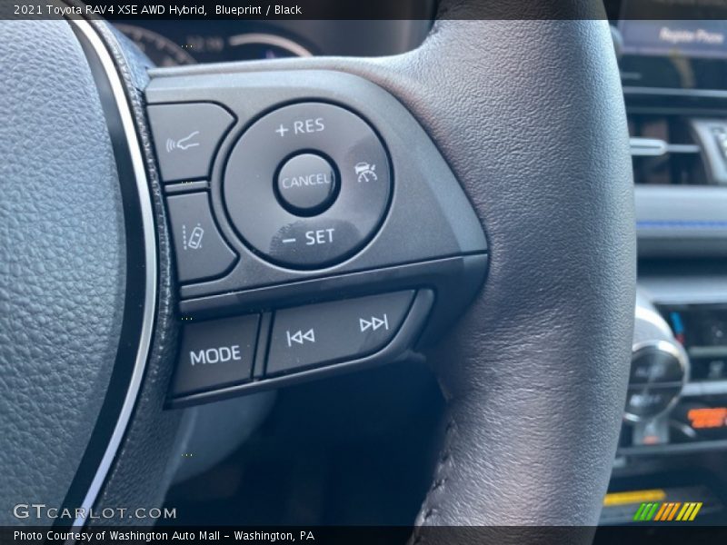 Blueprint / Black 2021 Toyota RAV4 XSE AWD Hybrid