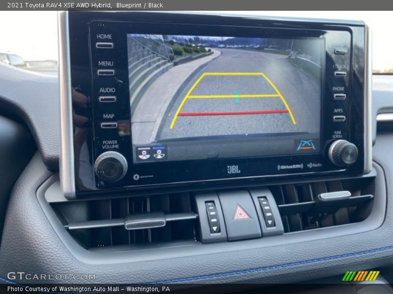 Blueprint / Black 2021 Toyota RAV4 XSE AWD Hybrid