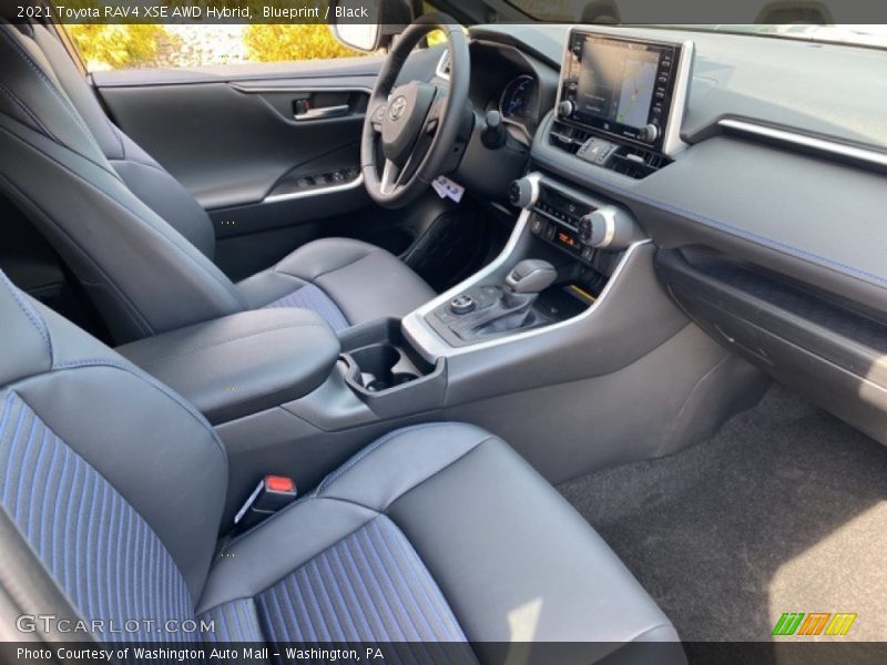 Blueprint / Black 2021 Toyota RAV4 XSE AWD Hybrid