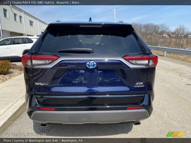 Blueprint / Black 2021 Toyota RAV4 XSE AWD Hybrid