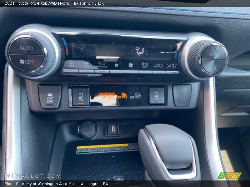 Blueprint / Black 2021 Toyota RAV4 XSE AWD Hybrid