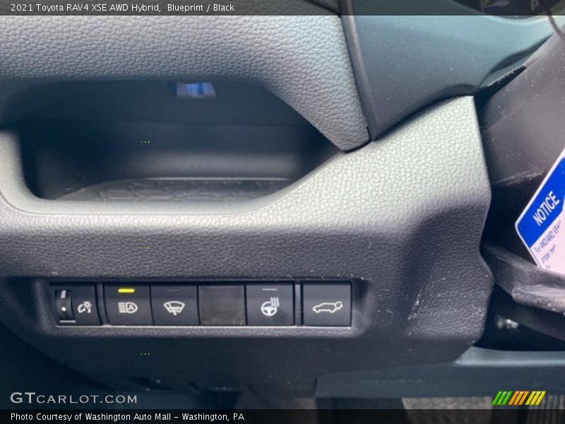 Blueprint / Black 2021 Toyota RAV4 XSE AWD Hybrid