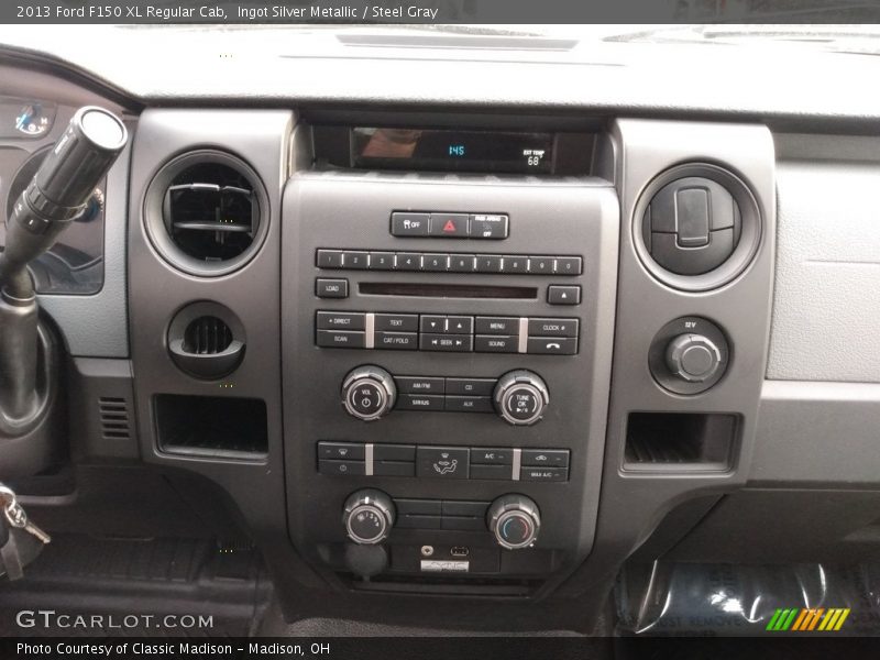 Ingot Silver Metallic / Steel Gray 2013 Ford F150 XL Regular Cab