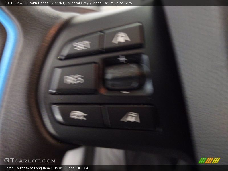 Mineral Grey / Mega Carum Spice Grey 2018 BMW i3 S with Range Extender