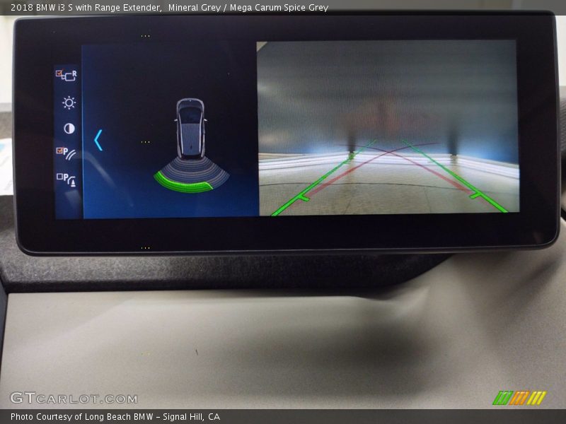 Mineral Grey / Mega Carum Spice Grey 2018 BMW i3 S with Range Extender