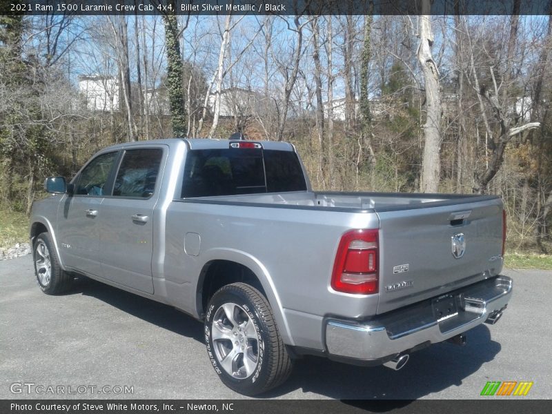 Billet Silver Metallic / Black 2021 Ram 1500 Laramie Crew Cab 4x4
