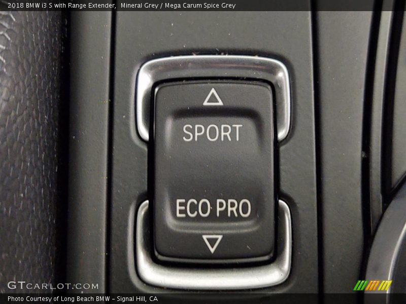 Mineral Grey / Mega Carum Spice Grey 2018 BMW i3 S with Range Extender