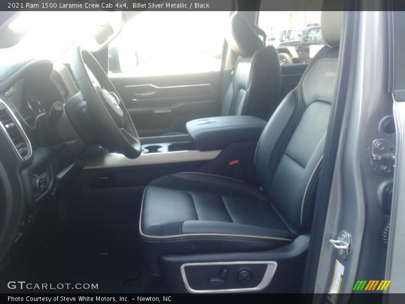 Billet Silver Metallic / Black 2021 Ram 1500 Laramie Crew Cab 4x4