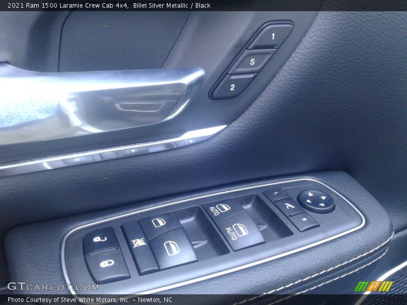 Billet Silver Metallic / Black 2021 Ram 1500 Laramie Crew Cab 4x4