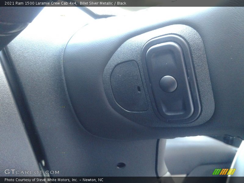 Billet Silver Metallic / Black 2021 Ram 1500 Laramie Crew Cab 4x4