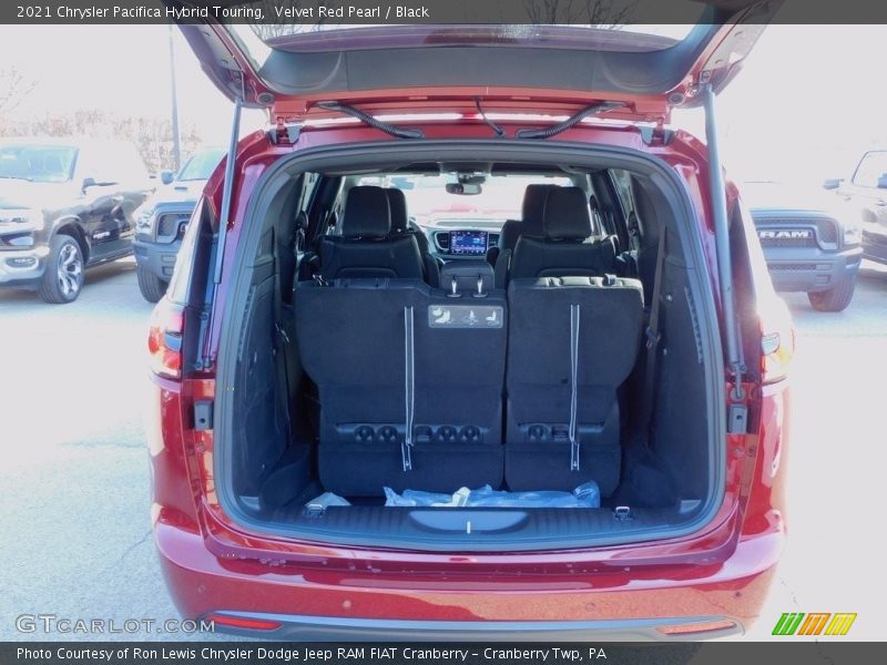 Velvet Red Pearl / Black 2021 Chrysler Pacifica Hybrid Touring