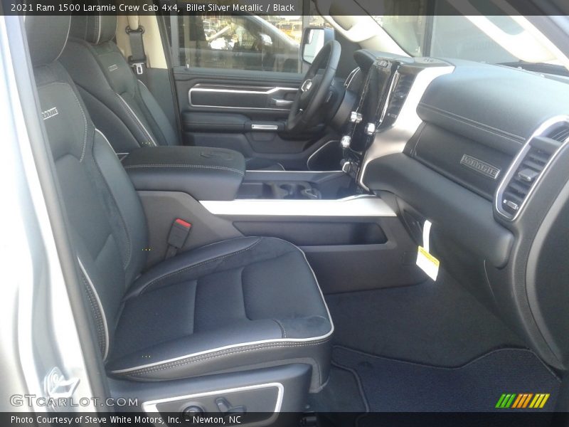 Billet Silver Metallic / Black 2021 Ram 1500 Laramie Crew Cab 4x4