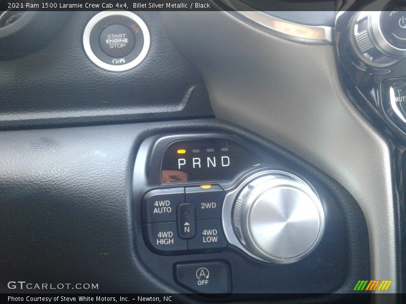 Billet Silver Metallic / Black 2021 Ram 1500 Laramie Crew Cab 4x4