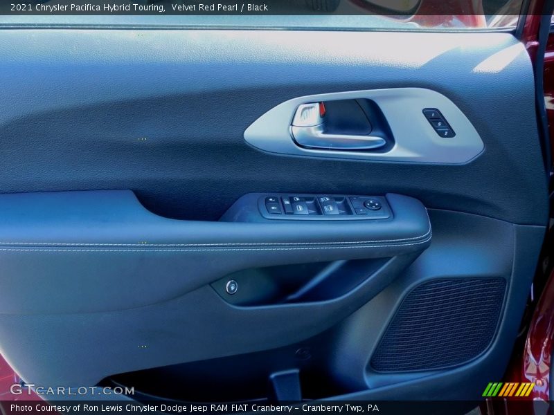 Velvet Red Pearl / Black 2021 Chrysler Pacifica Hybrid Touring