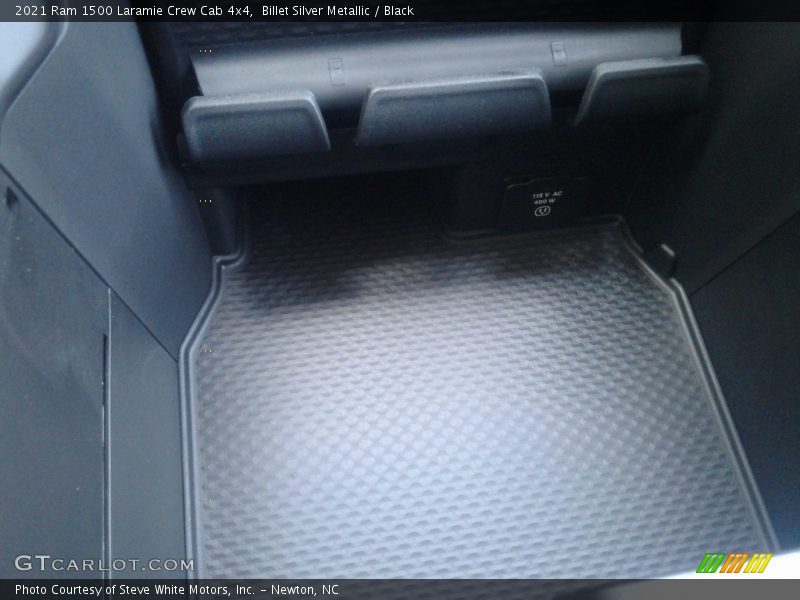 Billet Silver Metallic / Black 2021 Ram 1500 Laramie Crew Cab 4x4