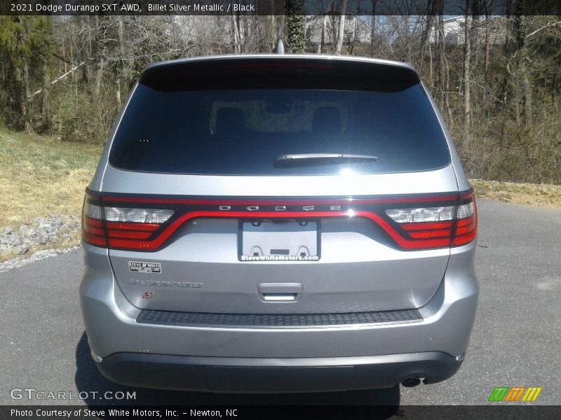 Billet Silver Metallic / Black 2021 Dodge Durango SXT AWD