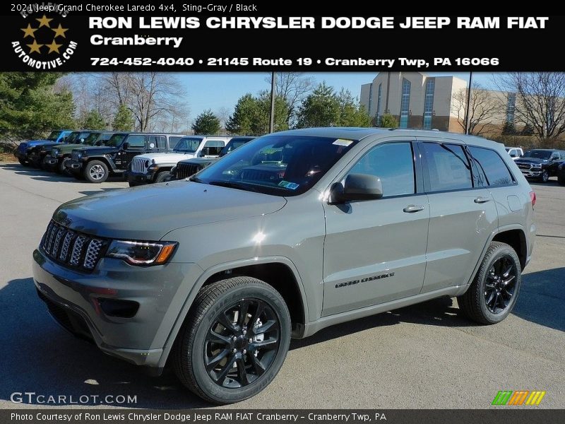 Sting-Gray / Black 2021 Jeep Grand Cherokee Laredo 4x4