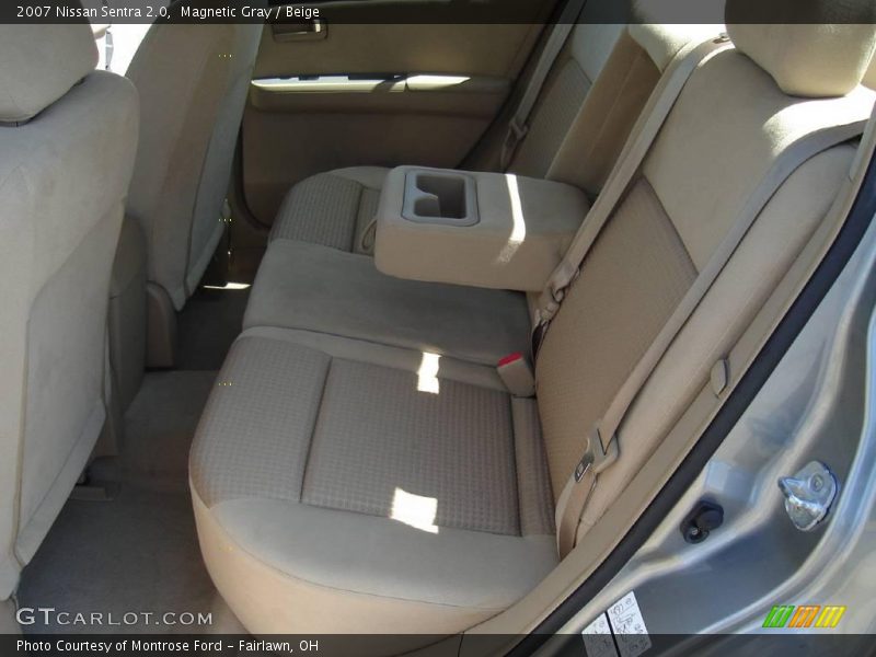 Magnetic Gray / Beige 2007 Nissan Sentra 2.0