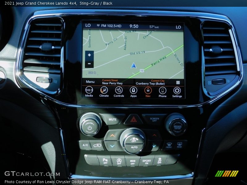 Sting-Gray / Black 2021 Jeep Grand Cherokee Laredo 4x4