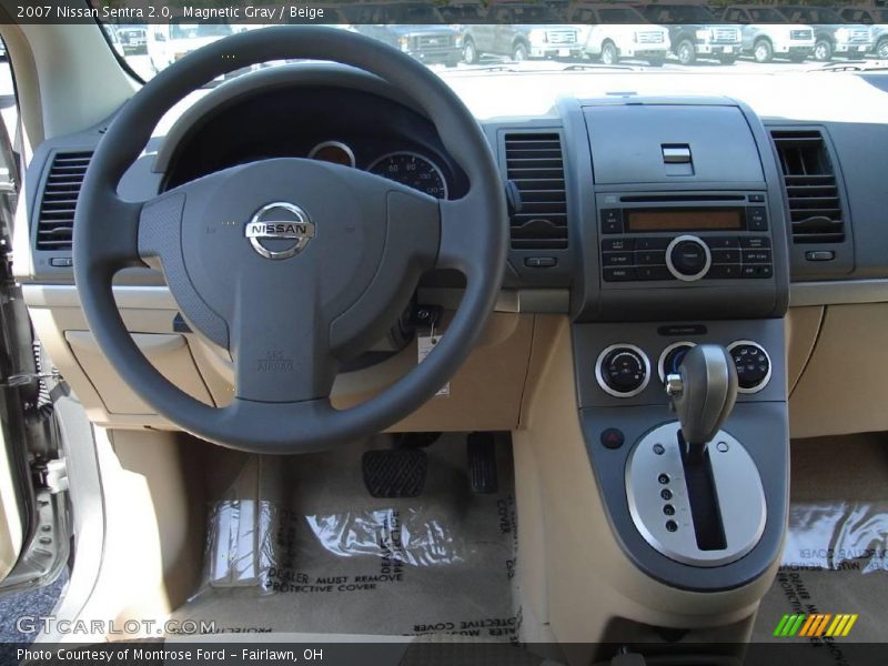 Magnetic Gray / Beige 2007 Nissan Sentra 2.0