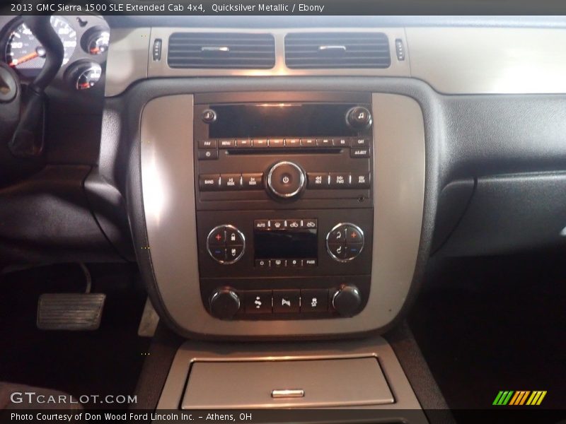 Quicksilver Metallic / Ebony 2013 GMC Sierra 1500 SLE Extended Cab 4x4