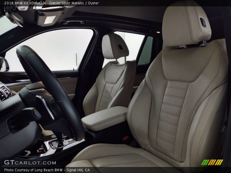 Glacier Silver Metallic / Oyster 2018 BMW X3 xDrive30i