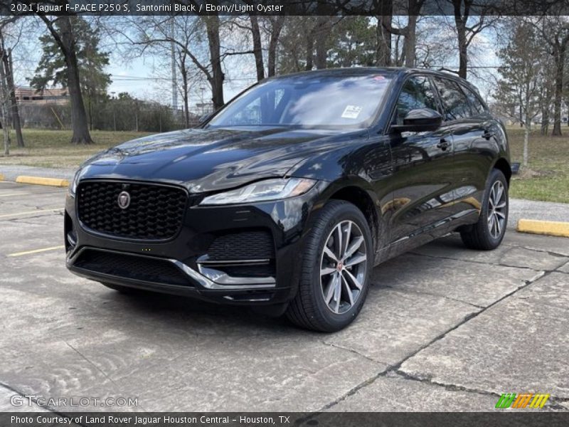 Santorini Black / Ebony/Light Oyster 2021 Jaguar F-PACE P250 S