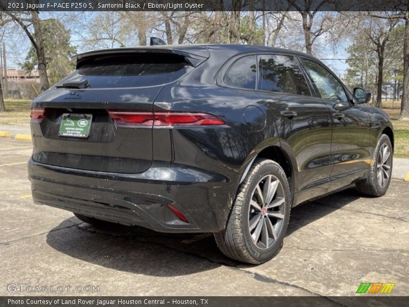 Santorini Black / Ebony/Light Oyster 2021 Jaguar F-PACE P250 S